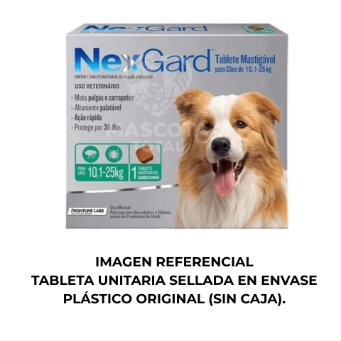 NexGard® Afoxolaner | Tableta Antipulgas y Garrapatas para Perros