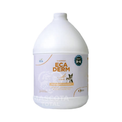 ECADERM® Shampoo Avena | Champú Medicado con Ácido Hipocloroso para Perros y Gatos