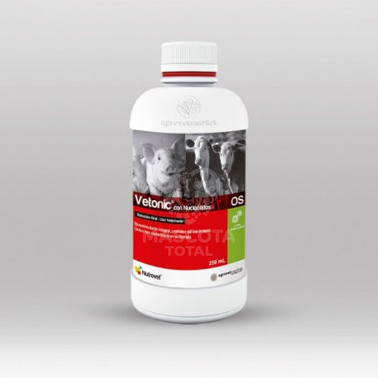 Vetonic® con Nucleótidos | Solución Oral Multivitamínica para Perros y Gatos