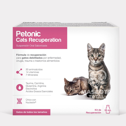 Petonic® Cats Recuperation | Suplemento Nutricional de Recuperación para Gatos