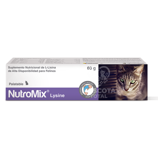 Nutromix® Lysine+ | Pasta Oral con L-Lisina para Gatos