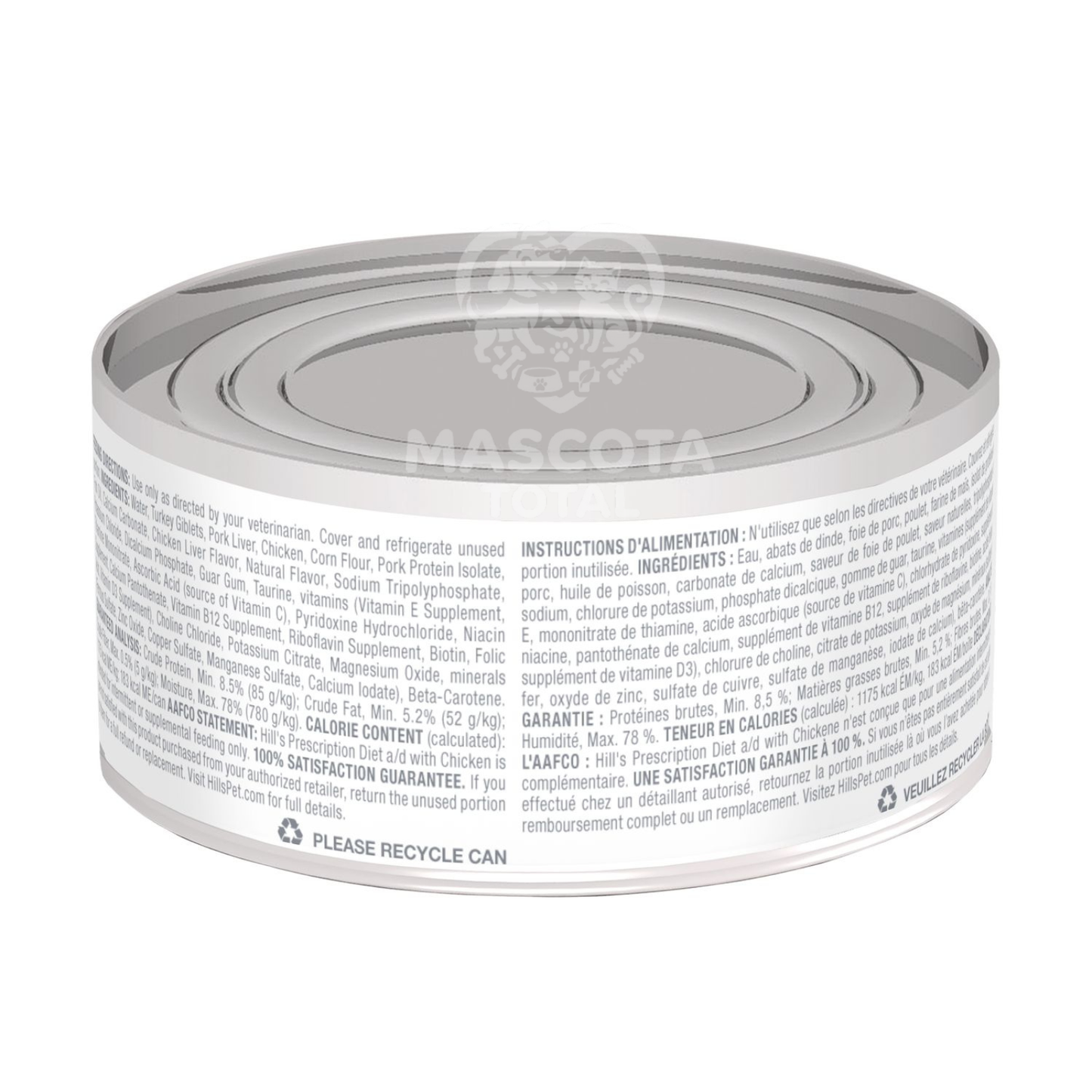 Hill's Prescription Diet A/D® | Alimento Húmedo de Recuperación para Perros y Gatos