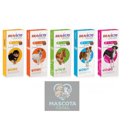 Bravecto® Tableta masticable | 3 Meses de Protección contra Pulgas, Garrapatas y Ácaros