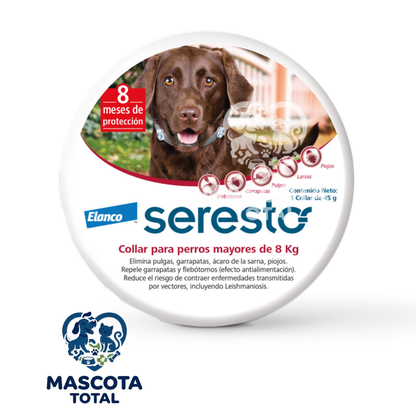 Collar Seresto® para Perros y gatos | Protección Antiparasitaria hasta 8 Meses