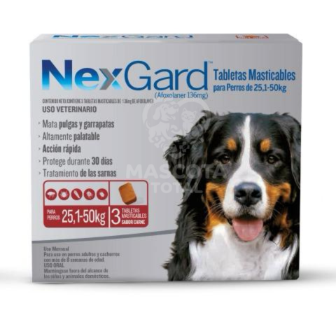 NexGard® Afoxolaner | Antipulgas y Garrapatas para Perros