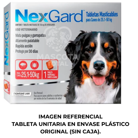 NexGard® Afoxolaner | Tableta Antipulgas y Garrapatas para Perros