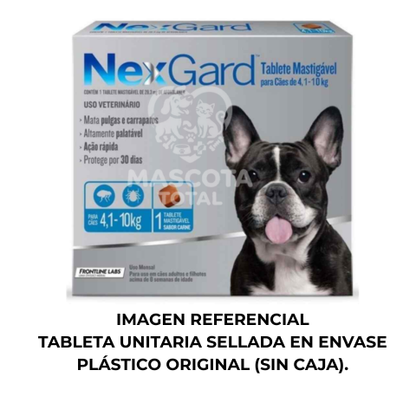 NexGard® Afoxolaner | Tableta Antipulgas y Garrapatas para Perros