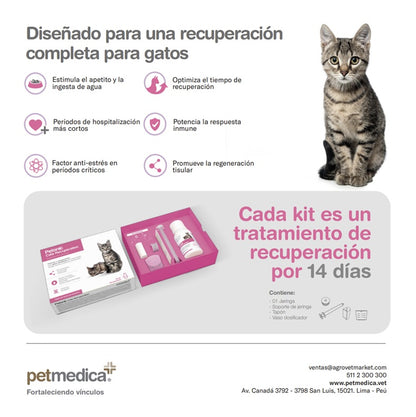 Petonic® Cats Recuperation | Suplemento Nutricional de Recuperación para Gatos